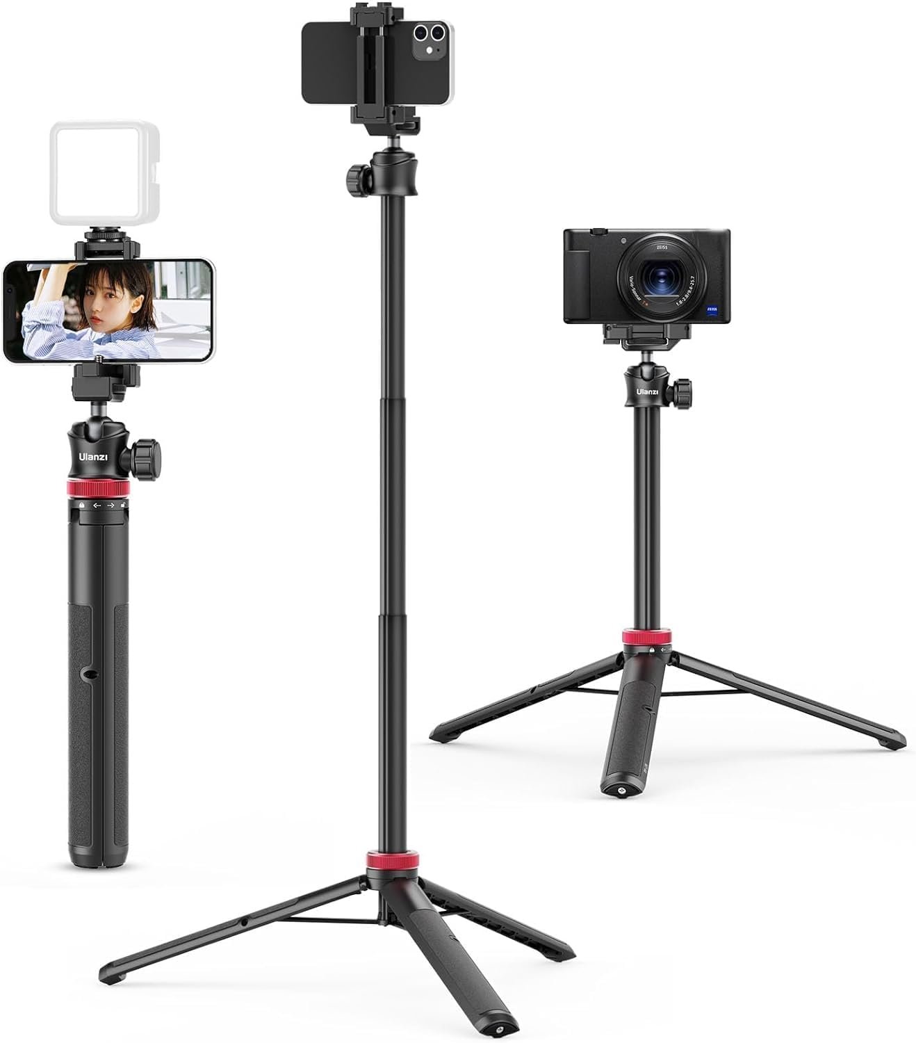 palo selfie tripode ulanzi mt-44 en lorenalove.com por Lorena Riga